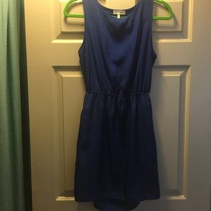 Cut-out blue dress size medium